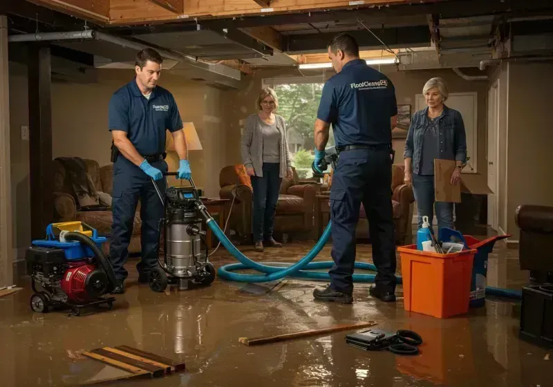 Basement Water Extraction and Removal Techniques process in Verona, KY